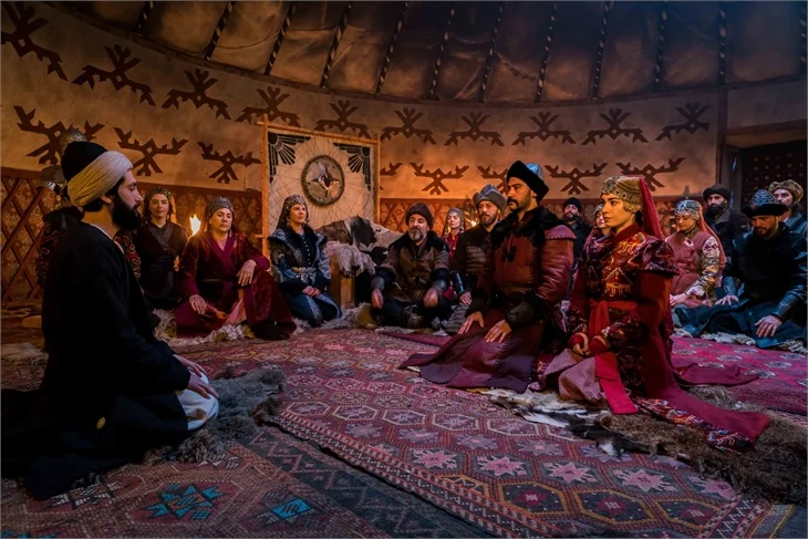 Diriliş "Ertuğrul"da sürpriz nikah!