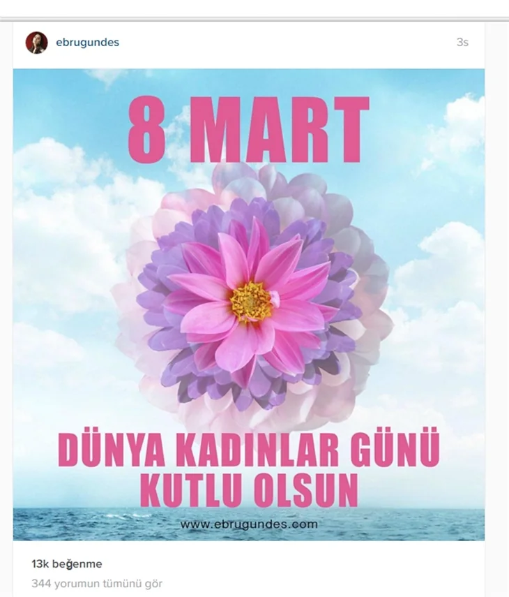 Ünlüler ‘Kadınlar Günü’ için neler paylaştı?