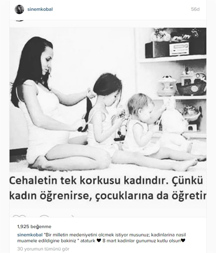 Ünlüler ‘Kadınlar Günü’ için neler paylaştı?