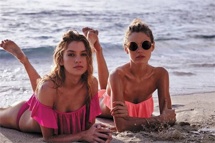 Victoria's Secret melekleri Hawaii sahillerinde!