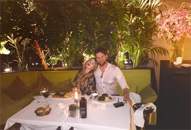 Gizem Karaca ile sevgilisi Kemal Ekmekçi'nin 1 yıl yemeği!