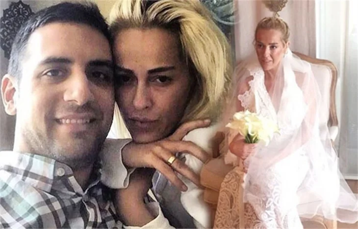 Helin Avşar eşi  Serhan Bora'yı eve kapattı!