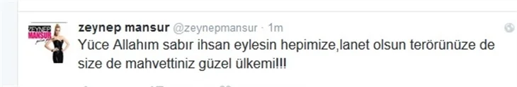 Ünlü isimlerden İstiklal'deki patlamaya tepki!