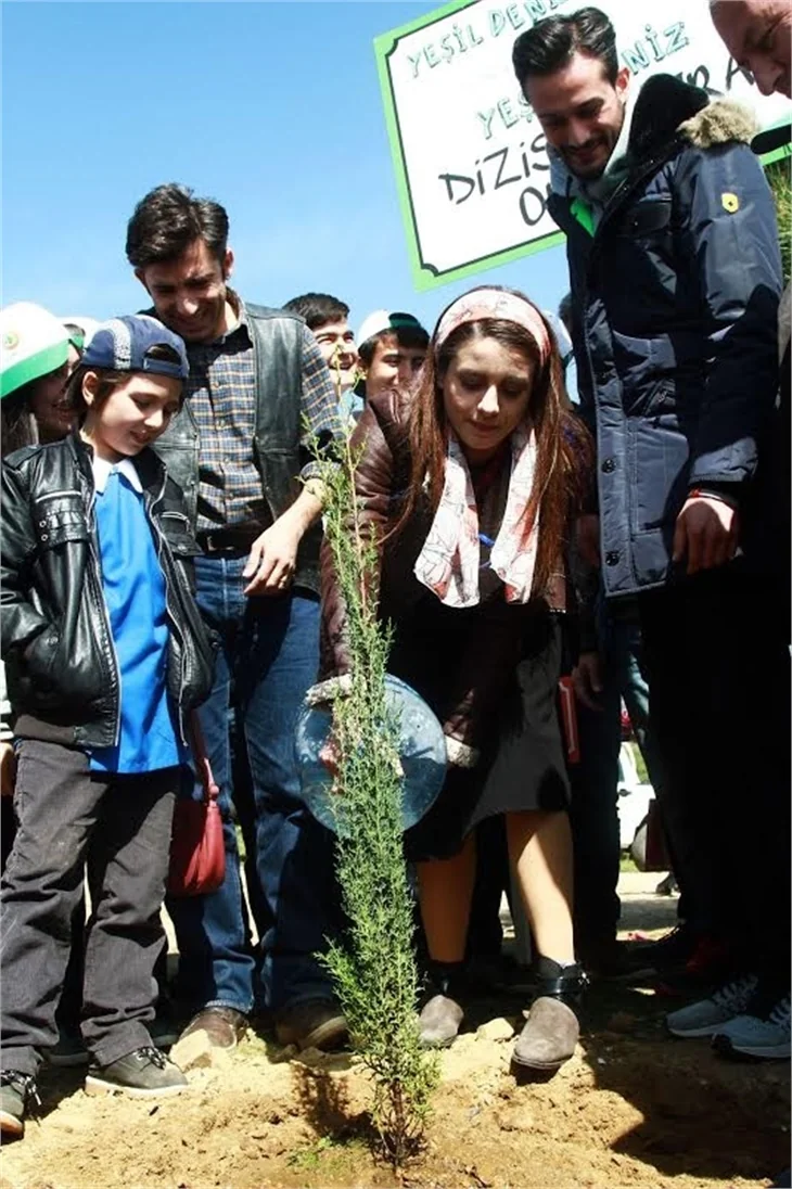 Yeşil Deniz'den hatıra ormanı