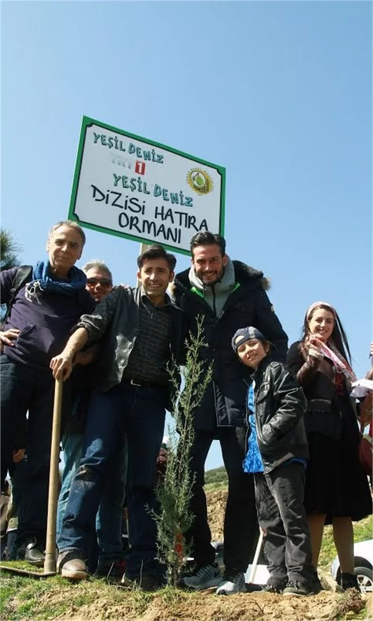 Yeşil Deniz'den hatıra ormanı