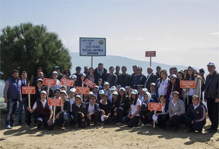 Yeşil Deniz'den hatıra ormanı