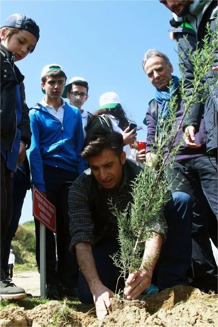 Yeşil Deniz'den hatıra ormanı
