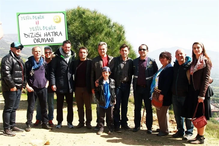 Yeşil Deniz'den hatıra ormanı