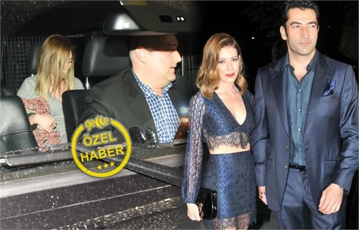 Sinem Kobal, Kenan İmirzalıoğlu'nun arabasıyla geziyor!