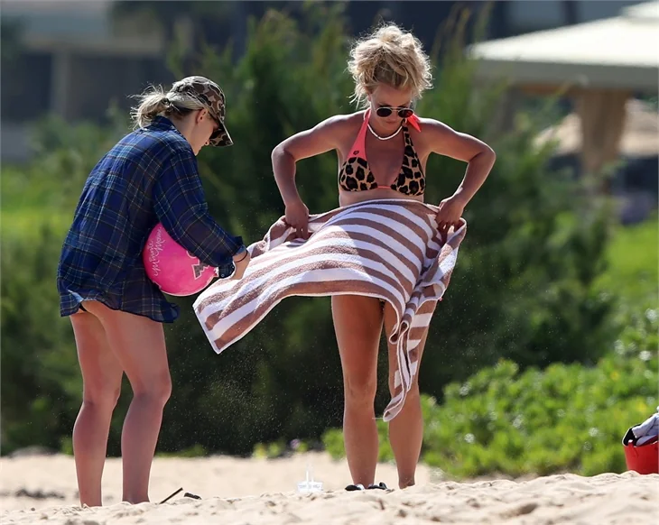 Britney Spears'ın tatil keyfi!