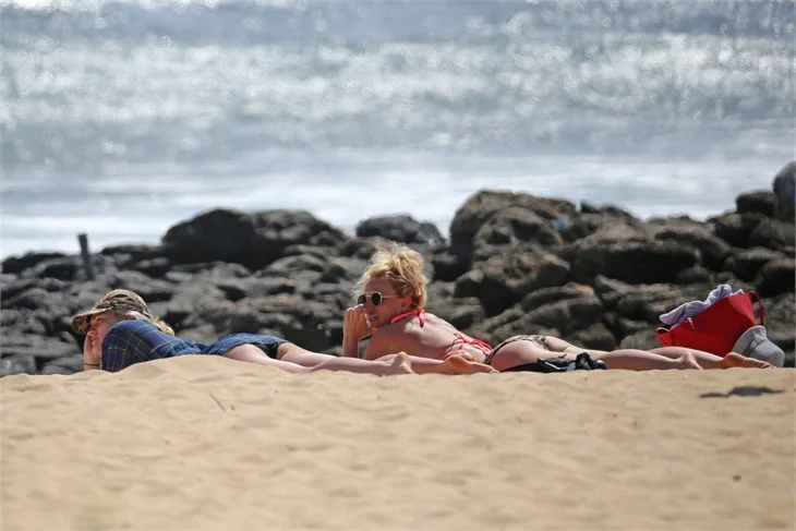Britney Spears'ın tatil keyfi!