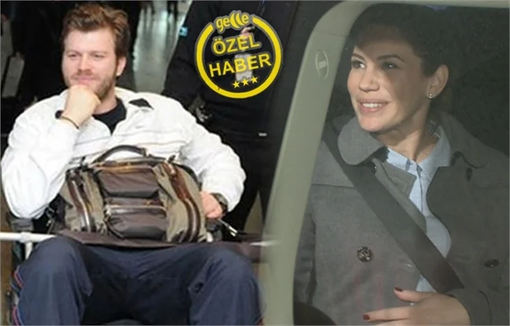 Zeynep Beşerler, Kıvanç Talıtuğ'u ziyaret etti