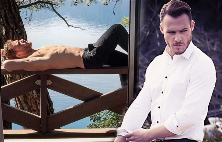 Kerem Bürsin'den olay fotoğraf!