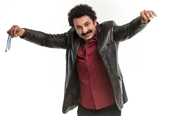 Hanımköylü afiş çekiminden renkli kareler...