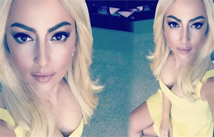 Hadise'nin olay fotoğrafı!