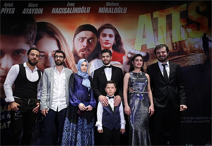 Ateş filminin galası yapıldı