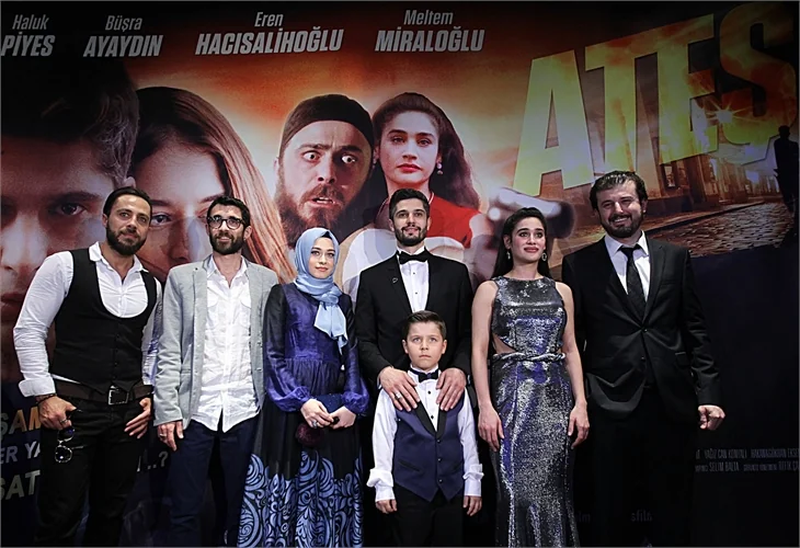 Ateş filminin galası yapıldı