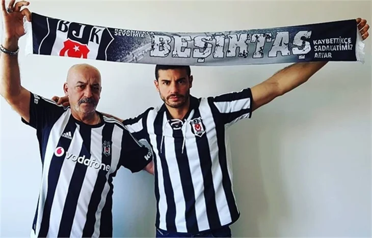Berk Oktay, Beşiktaş sevgisini vücuduna kazıttı!