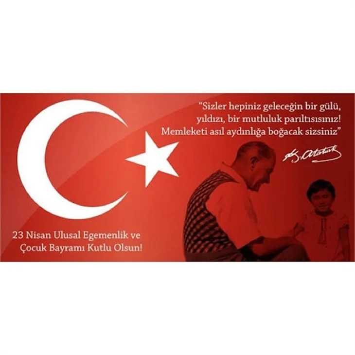 Ünlülerin 23 Nisan Ulusal Egemenlik ve Çocuk Bayramı paylaşımları