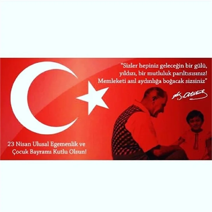 Ünlülerin 23 Nisan Ulusal Egemenlik ve Çocuk Bayramı paylaşımları