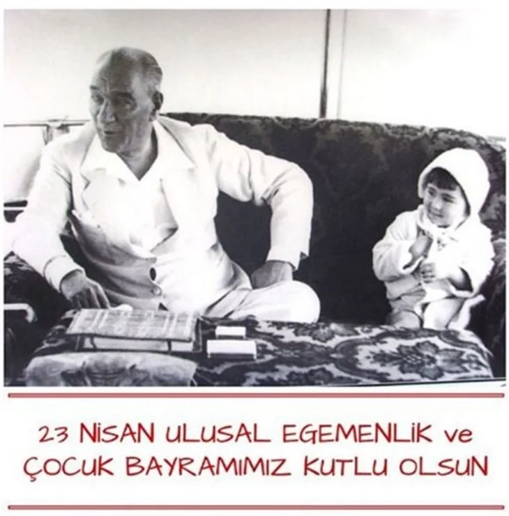 Ünlülerin 23 Nisan Ulusal Egemenlik ve Çocuk Bayramı paylaşımları