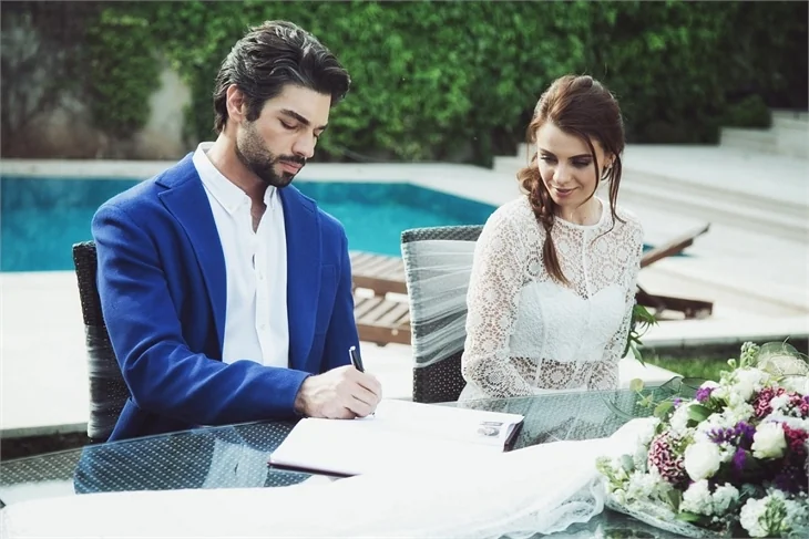 Kış Güneşi'nde Efe ile Seda nikah masasında!