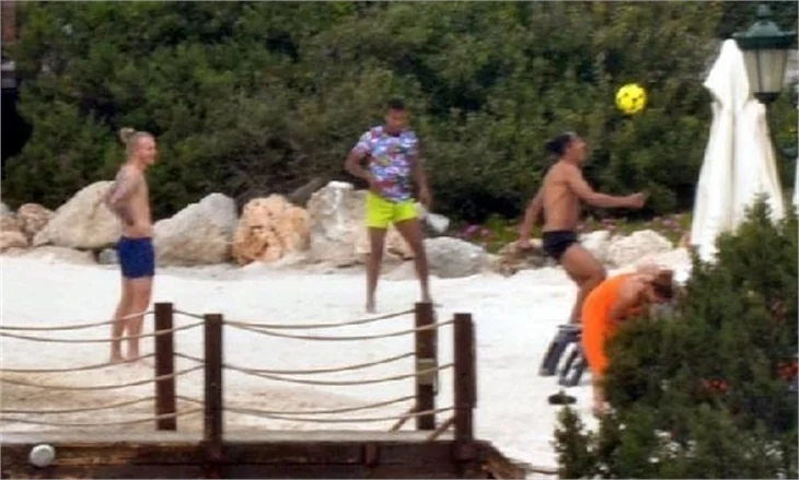 Fenerbahçeli yıldızların Bodrum kaçamağı