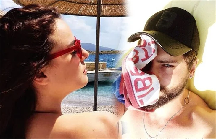 Onur Tuna ile Seda Güven'in Bodrum tatili!