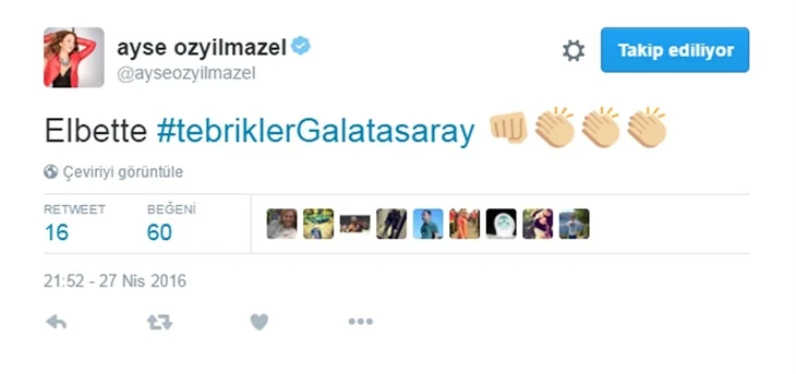 Galatasaray Avrupa Şampiyonu oldu! Ünlülerden tebrik mesajları yağdı...