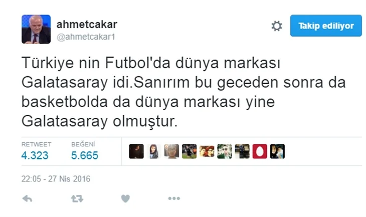 Galatasaray Avrupa Şampiyonu oldu! Ünlülerden tebrik mesajları yağdı...