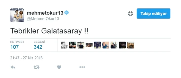 Galatasaray Avrupa Şampiyonu oldu! Ünlülerden tebrik mesajları yağdı...