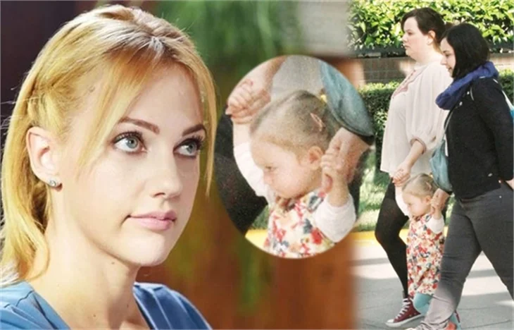 Meryem Uzerli'nin kızı Lara ilk kez görüntülendi
