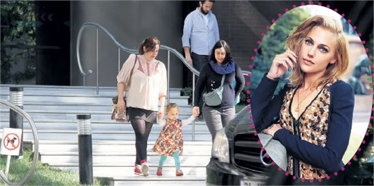 Meryem Uzerli'nin kızı Lara ilk kez görüntülendi