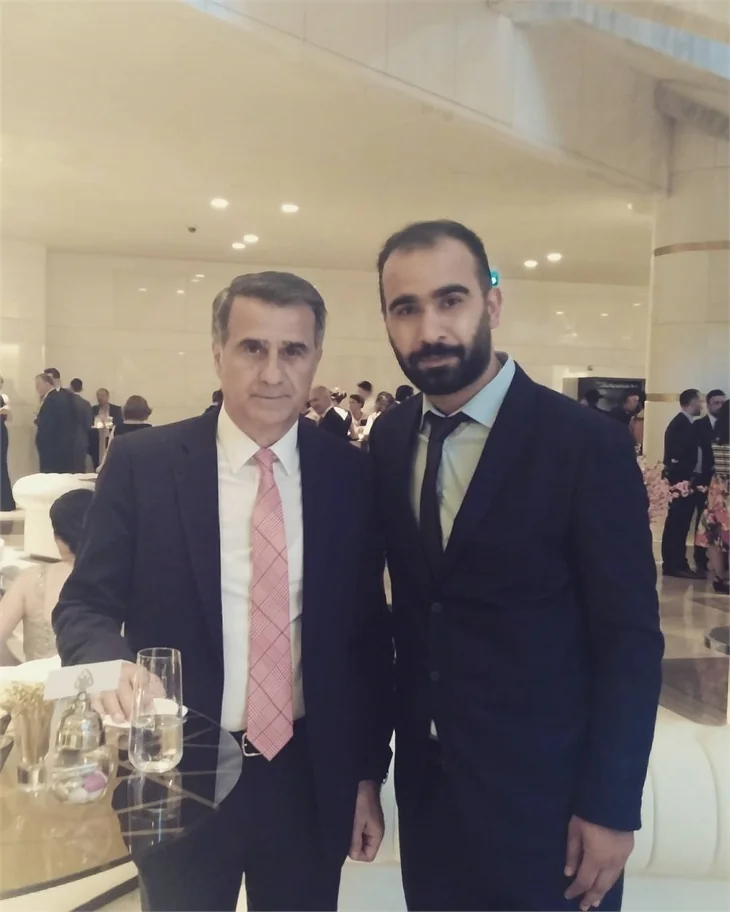 Beşiktaşlı futbolcu Cenk Tosun'un düğününe ünlü akını
