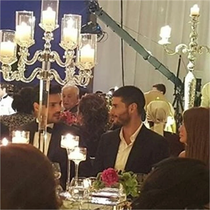 Beşiktaşlı futbolcu Cenk Tosun'un düğününe ünlü akını