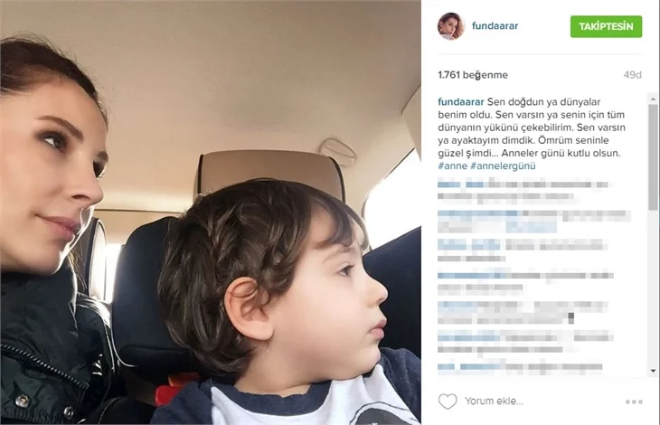 Ünlülerin Anneler Günü paylaşımları!