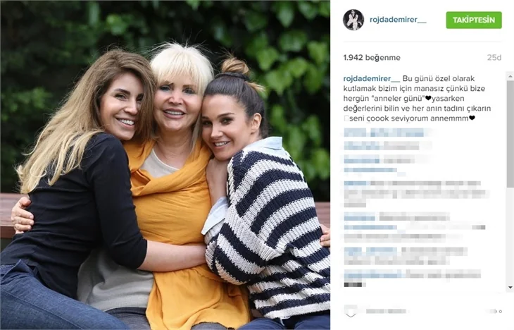 Ünlülerin Anneler Günü paylaşımları!