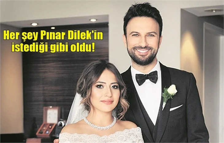 Tarkan ve Pınar Dilek'in düğünün detayları!