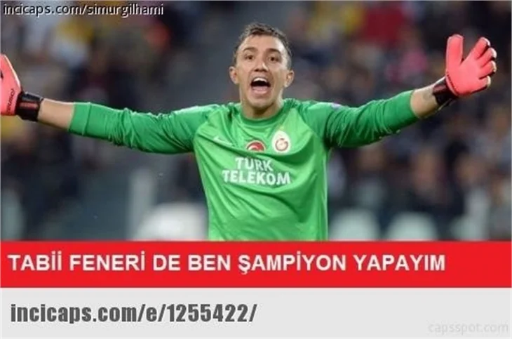 Galatasaray-Beşiktaş derbisi sonrası caps yağdı
