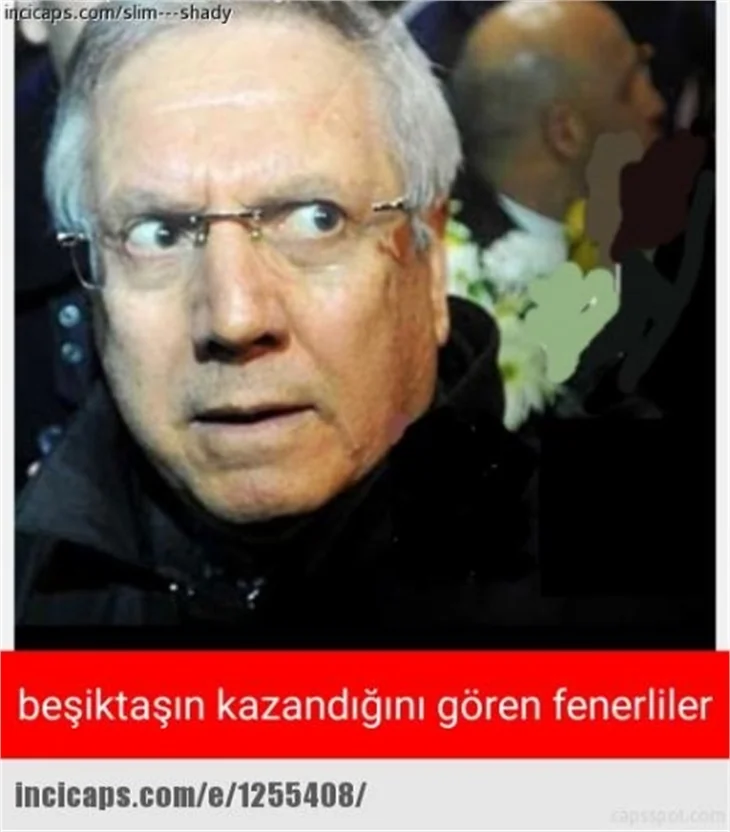 Galatasaray-Beşiktaş derbisi sonrası caps yağdı