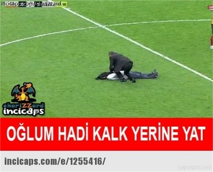 Galatasaray-Beşiktaş derbisi sonrası caps yağdı