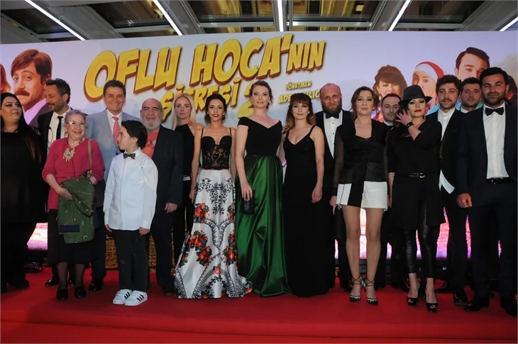 ‘Oflu Hocanın Şifresi 2, filminin galası yapıldı!