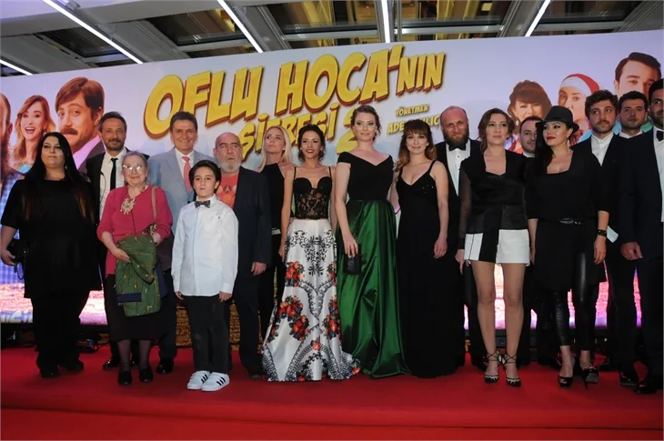 ‘Oflu Hocanın Şifresi 2, filminin galası yapıldı!