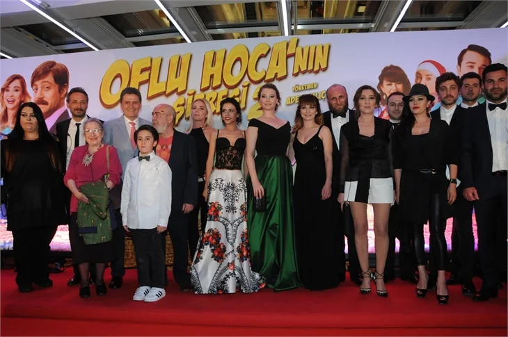 ‘Oflu Hocanın Şifresi 2, filminin galası yapıldı!