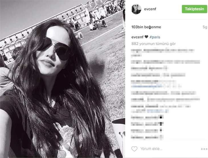 Fahriye Evcen dünya turunda