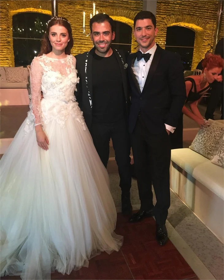 Ezgi Eyüboğlu ile Kaan Yıldırım da evlendi