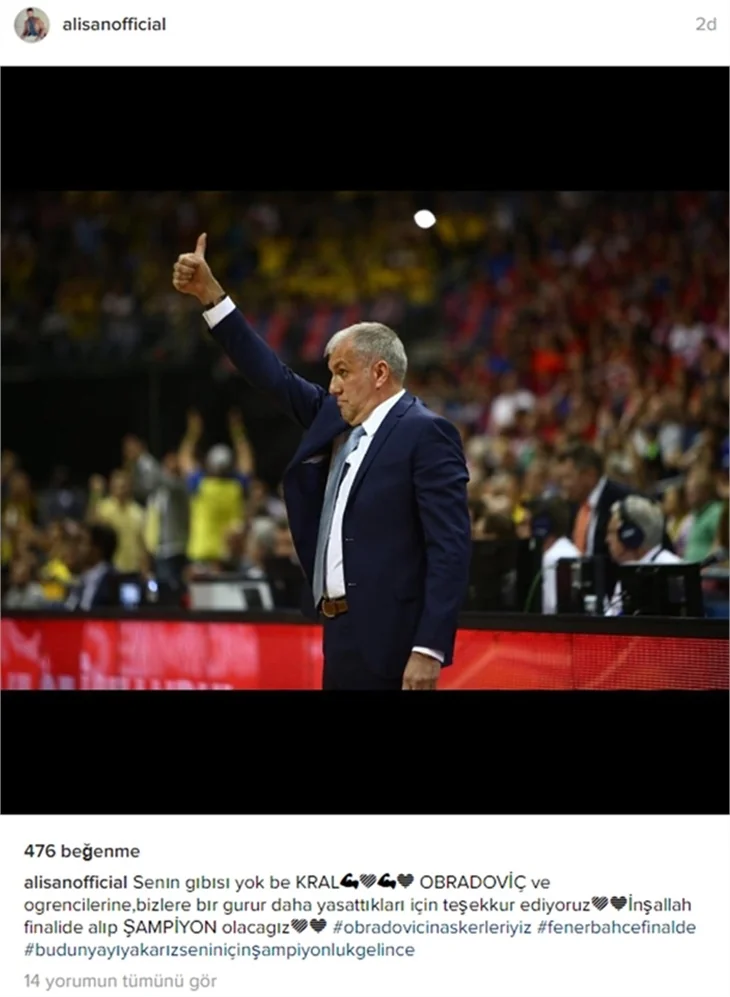 Fenerbahçe Euraleague'de finale yükseldi! Ünlüler coştu...