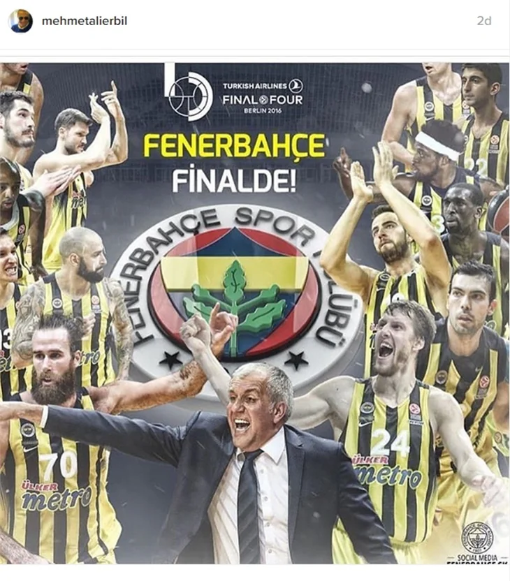 Fenerbahçe Euraleague'de finale yükseldi! Ünlüler coştu...