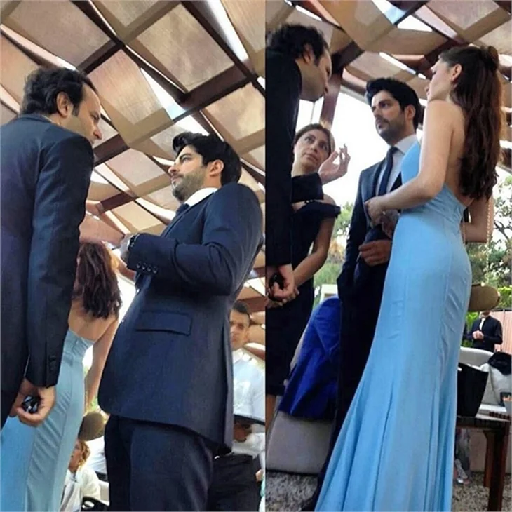 Kenan İmirzalıoğlu ile Sinem Kobal'in düğün fotoğrafları