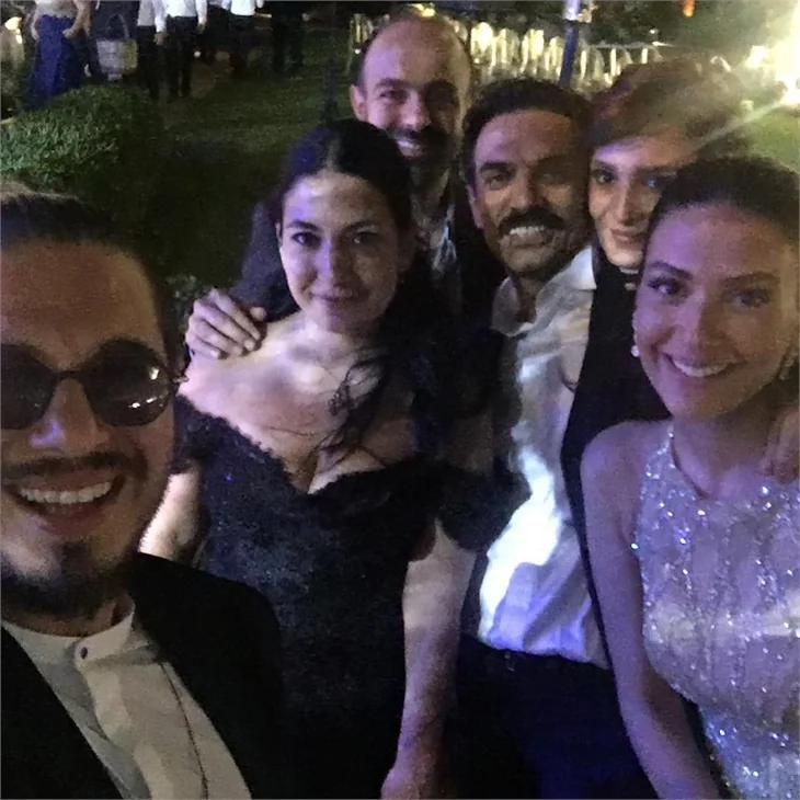 Kenan İmirzalıoğlu ile Sinem Kobal'in düğün fotoğrafları